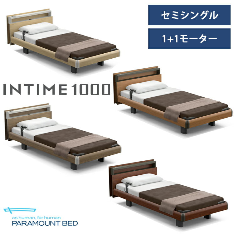【RQ-A113C】【セミシングル】【1+1モーター】【キューブ】【ハリウッド】フレームのみ パラマウントベッド 電動ベッド インタイム1000
