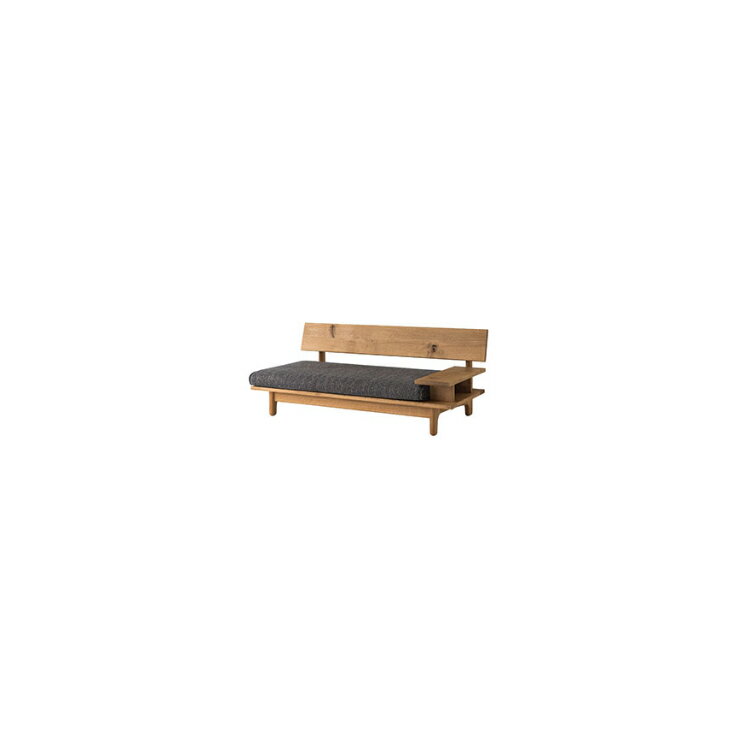 Rakuten - SN14WL 張地Cランク 左肘付きソファ2P W169×D84×H67.5×SH36×AH39cm 森のことば 飛騨産業