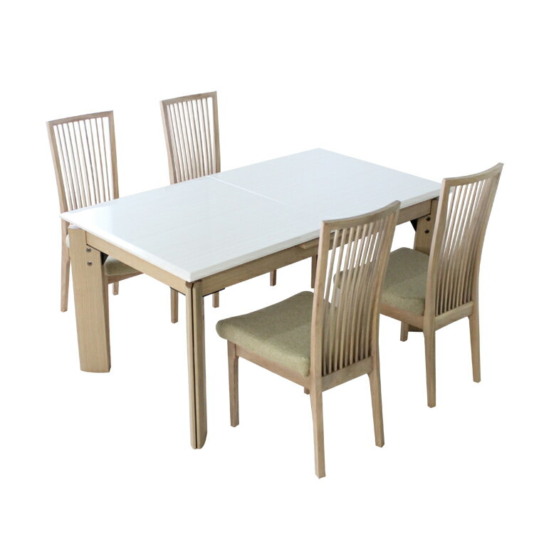  ���[�J�[�݌Ɍ���  �J���ݒu 150-190���L���e�[�u��+�`�F�A4�r RATI ���e�B �_�C�j���O 5�_�Z�b�g 4�l�|��