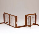 [ コーナーゲート F 60 XL メッシュ ] kiinus 犬用 ペットゲート 小型犬 ドア付き 置くだけ 室内用 木製 自立型 間仕切り 日本製 キーヌス ペット家具