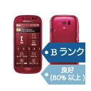 【中古】 超美品 F-06F らくらくスマートフォン3 レッド スマホ FUJITSU DoCoMo ドコモ 本体 白ロム