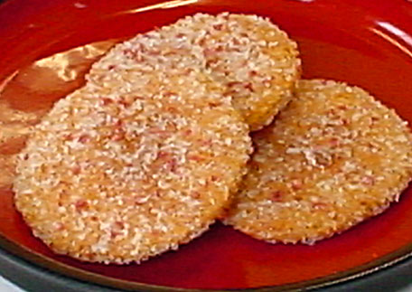 梅ザラメせんべい 6枚入【梅おかき・梅煎餅・梅せんべい・梅あられ】【ざらめ】【父の日ギフトに】【個包装のせんべい、あられ、おかき】【コンビニ受取・郵便局受取可能...