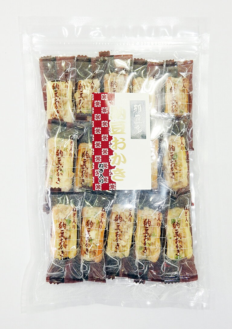 豆仙貝 - 納豆おかき　15本入