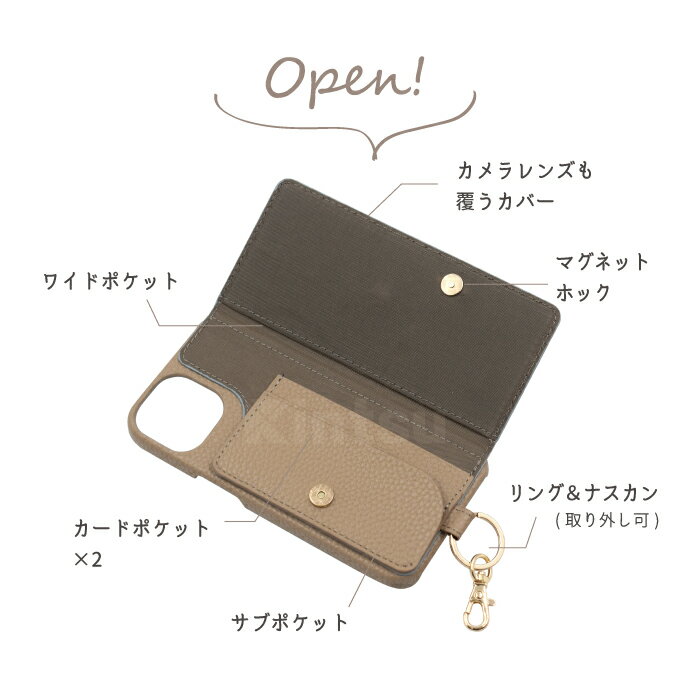 公式 Elegante multi スマホショルダー iphoneケース iPhone14 ケース ショルダー iPhone13 iPhone SE 第3世代 第2世代 ケース iPhone7 8 スマホケース ショルダータイプ iphone アイフォン14 13 大人可愛い カード収納 カメラ保護 携帯ケース TJ