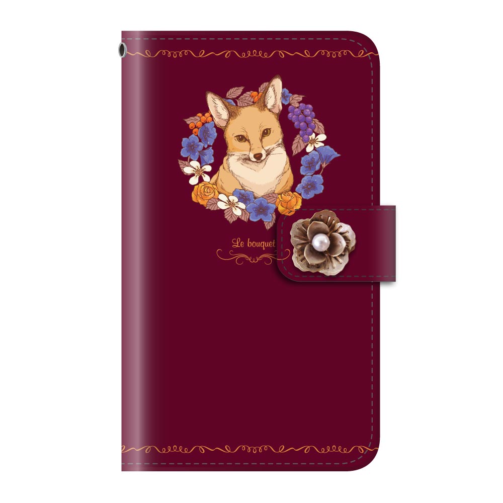 AQUOS アクオス ケース aquos sense3 R3 sense2 R2 Plus R EVER ZETA Compact SERIE mini U Xx2 mini 手帳型 手帳 スマホケース デコパーツ フラワー 動物 花