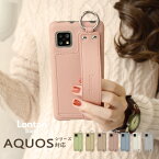 【マラソン限定P10倍】 Lontan band AQUOS wish3 wish2 ケース aquos sense6 6s ケース AQUOS sense5G 4 lite basic ハードケース アクオスセンス6 4 5g ケース カバー アクオスwish3 カバー カード収納 背面 バンド付 スマホケース スタンド機能 携帯ケース