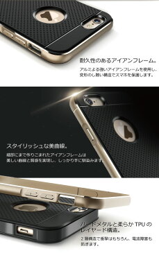 iPhone6s iPhone 6s 6 Galaxy S6 バンパー ケース カバー iron case iPhone6s plus アルミバンパーより強いアイアンバンパー GALAXY S6 SC-05G ケース スマホカバー スマホケース