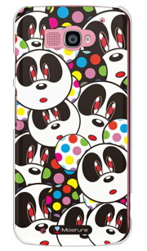 【スマホケース スマホカバー】Panda Face （クリア） design by Moisture / for MEDIAS X N-06E/docomo【ケース/カバー/CASE/ケ−ス】【スマートフォン ケース カバー】【日本製 SECOND SKIN】