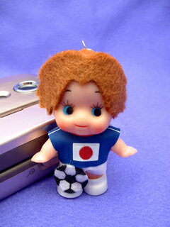 キューピーストラップ サッカー日本代表
