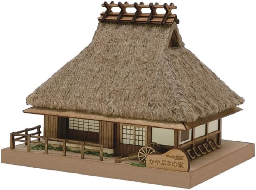 <お届けについて>・商品ページの「最短お届け日」はシステム上の目安です。実際のお届け日を保証するものではなく、 発送や配送の状況により前後する場合があります。・発送業務は当店の出荷体制により順次手配しております。外部の物流センターの配送サービスを 利用して出荷する場合があるため、梱包資材や外箱に当店名以外の表記があることがあります。 商品自体に問題はありません。・配送方法(ポスト投函/置き配/不在票の投函と再配達)は、商品のサイズや地域により 自動的に選ばれます。配送業者のご指定は承っておりません。・複数の販売チャネルで在庫を共有しているため、更新のタイミングにより実際の在庫・出荷状況と 異なる場合があります。行き違いによる欠品や販売終了の際は、ご注文をキャンセルと させていただくことがあります。木材を主材料とした未塗装の木製組み立てキットです。レーザーカット加工済みの部品を使用しているため簡単に製作でき、模型づくりの初心者にもおすすめのアイテムです。完成時の全幅は150mm、奥行は120mm、全高は120mmとなっています。ヒノキやアガチス、マホガニー等の天然木を材質として使用しており、カラー組立説明書が付属しています。組み立てには別途工具や塗料等が必要となります。商品仕様完成時サイズ:全幅150mm / 奥行120mm / 全高120mm材質:ヒノキ・アガチス・マホガニー等の天然木、他付属品:カラー組立説明書