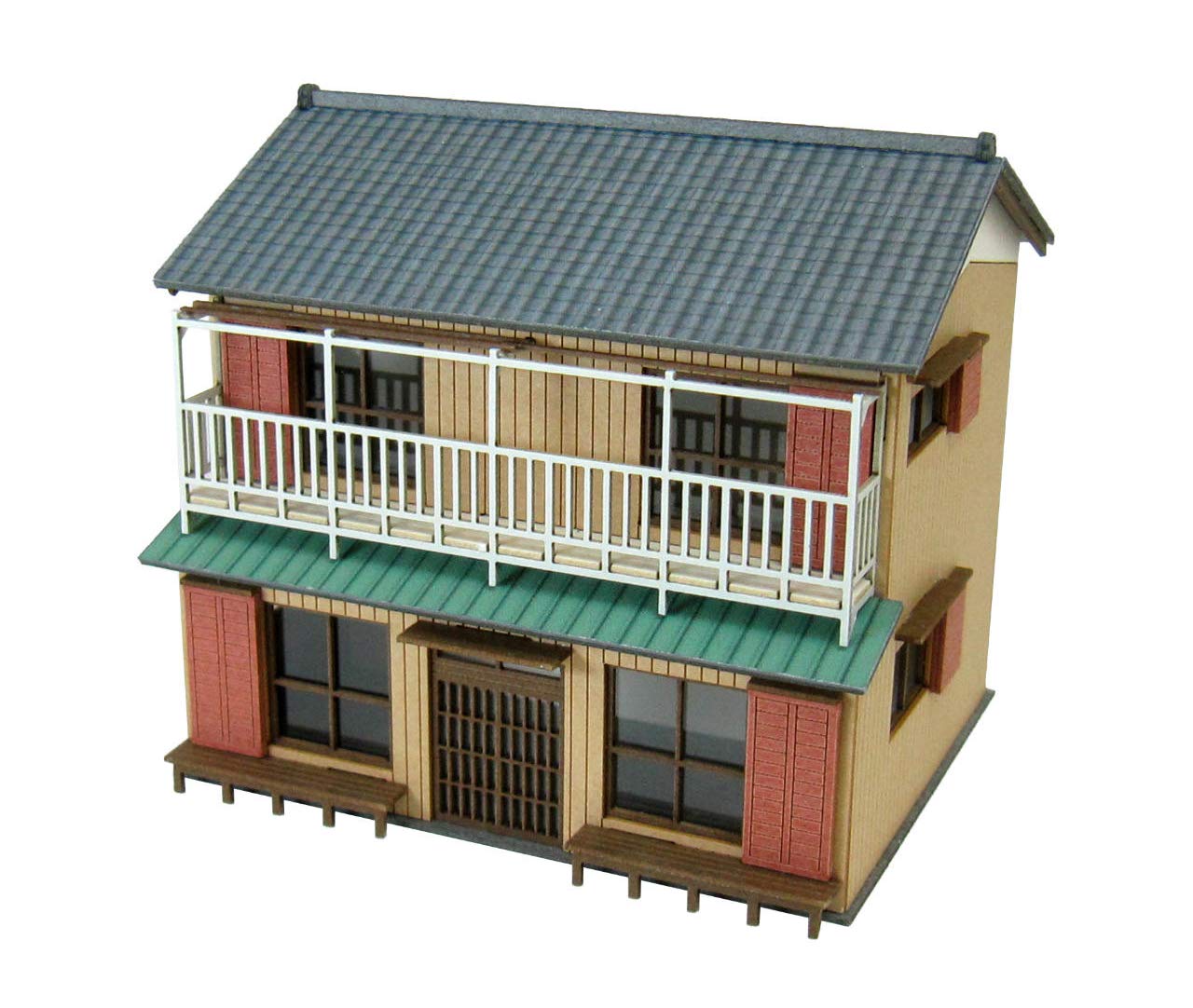 なつかしのジオラマシリーズ 1/150 民家 ペーパークラフト