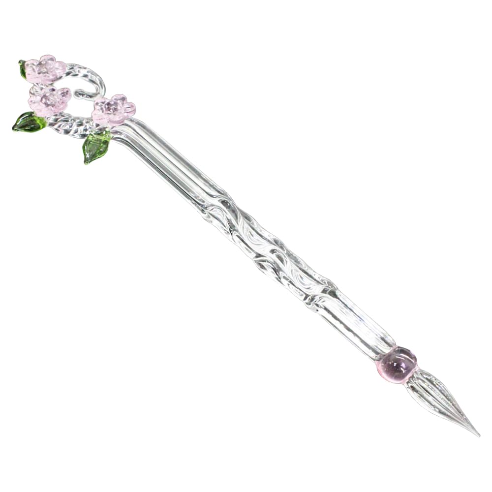 ガラスペン 桜花流水 ピンク