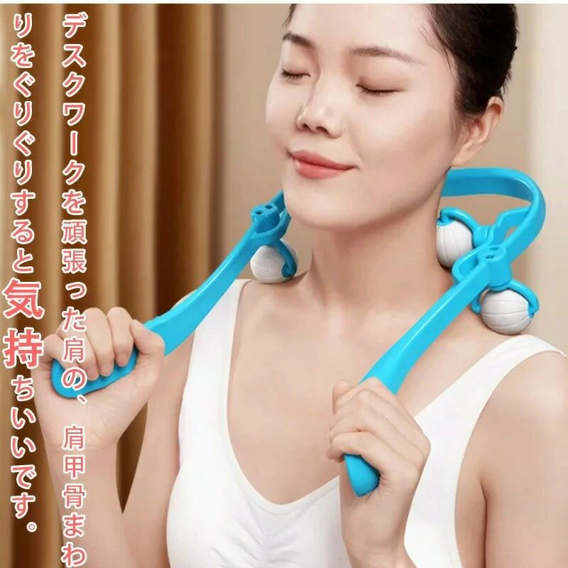 KinuVibeの肩たたき 棒 解消グッズ ハンマー マッサージ器 ハンディマッサージ つぼ押し シンプル 心地よい肌触り 心地よい刺激 トントン プレゼ｜アングル3