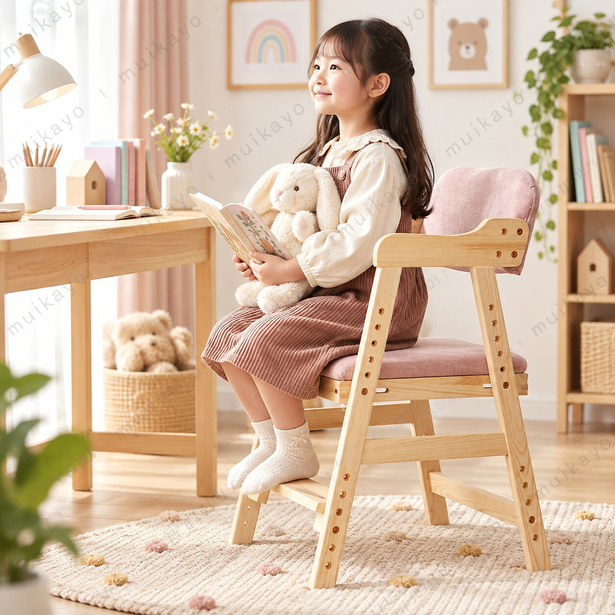 楽天市場】大和屋 キトコ キッズダイニングチェアの通販