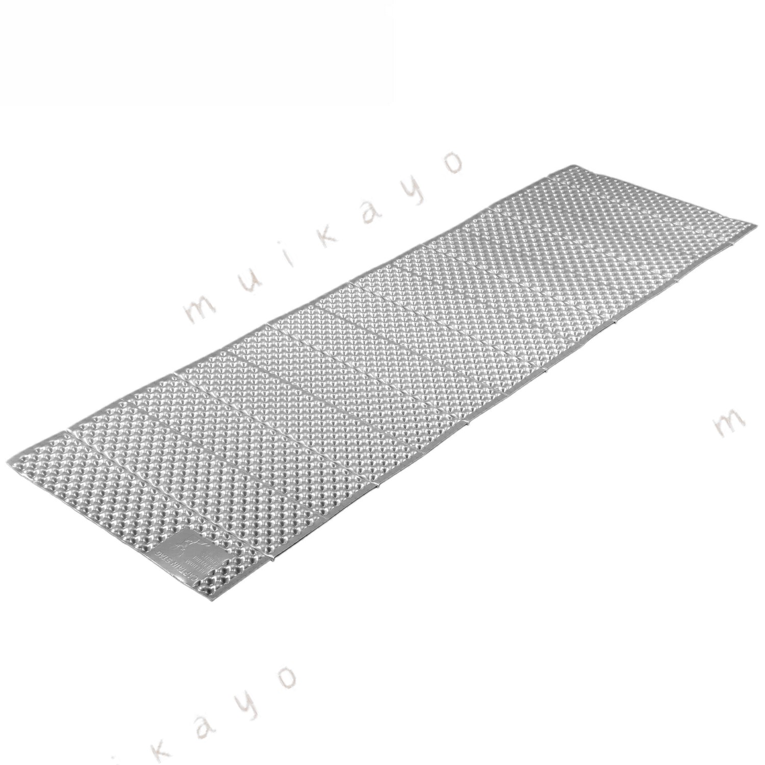 ■商品名 IXPEフォームマット56x186cm(アルミ加工) ■品番 UB-3078 ■商品説明 優れた保温性とクッション性。裏面の凸凹でクッション性と保温性をアップ！裏面はアルミ加工。IXPEフォームは、滑らかな表面、保温・断熱、防水、対候性に優れています。製品サイズ:(約)幅56×長さ186×厚さ1.8cm収納サイズ:(約)58×13×14cm製品重量:(約)370g(収納バッグ・バンド含む)材質:マット/発泡ポリエチレン、ポリエステル(アルミ蒸着)、バンド/合成ゴム、バッグ/ポリエステル原産国:中国レンタル等による貸出、オークション等による販売や中古販売、及び譲渡によって発生した故障・破損・損害・事故などにつきましては一切責任を負いかねますので予めご了承ください。 ■商品スペック 製品サイズ:(約)幅56×長さ186×厚さ1.8cm収納サイズ:(約)58×13×14cm製品重量:(約)370g(収納バッグ・バンド含む)材質:マット/発泡ポリエチレン、ポリエステル(アルミ蒸着)、バンド/合成ゴム、バッグ/ポリエステル、原産国:中国特徴:優れた保温性とクッション性。裏面の凸凹でクッション性と保温性をアップ！裏面はアルミ加工。IXPEフォームは、滑らかな表面、保温・断熱、防水、対候性に優れています。 ■関連キーワード マット テントマット アウトドアマット フォールディング FDマット 寝袋 シュラフ テント 車中泊 災害 非常用 防災 非常時 レジャーシート レジャーマット アルミ スリーピングマット 敷物 車載 銀マット マットレス アウトドア キャンプ バーベキュー BBQ ベッド コット アウトドアコット アウトドアベッド キャプスタ 鹿番長 キャンピングマット