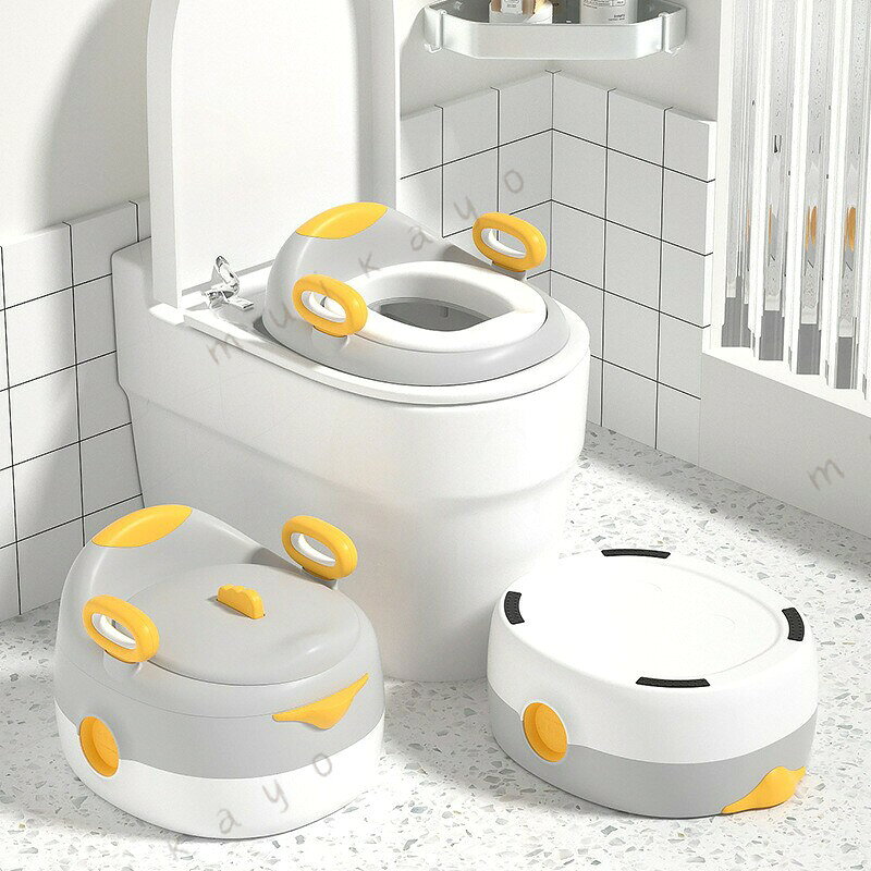 この商品について?大切なお子様の直接肌に触れるものだから品質にはこだわりたい そう思うのは当然ですよね。?人間工学に基づき設計された背もたれ，赤ちゃんの脊椎をいたわる；赤ちゃん用トイレは安全で快適です；PU肌にやさしいクッションです，肌触りが繊細で快適です，長く座っていても退屈しません，トイレトレーニングも簡単にできます。 便利な使い方-育児の悩みを減らします リング状の台座です，底面の滑り止めデザイン，360°横転防止です，前面バッフルは高さを増し、溝が深くなり、尿がトイレの外にはねるのを防ぎます，取り外し可能なデザインです，洗浄が便利です，掃除袋との併用も可能です，親の手を解放します，育児の悩みを減らします。 複数の色から選べます-赤ちゃんに好かれます 複数の色から選べます，赤ちゃんに好かれます，家具の色に合わせて選ぶこともできます。