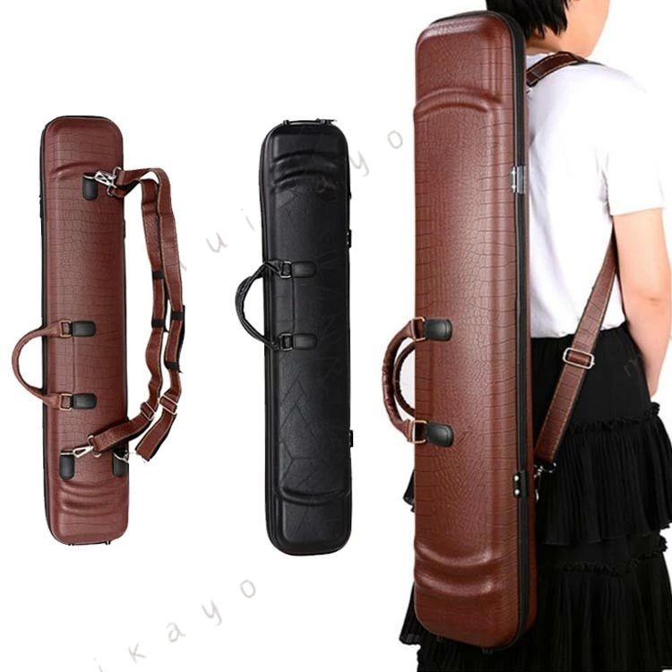 弦楽器 二胡ケース 標準ユニバーサル二胡ボックス バックパック、ポータブル二胡ボックス 二胡スペア収納ボックス 二胡バオ二胡バッグ 収納ボックス 革二胡ボックス