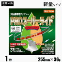 草刈チップソー 255mm×36P (1枚) 刈払機 草刈・山林下刈兼用 切れ味重視 埋込 軽量 メッシュ 替刃 替え刃 草刈り 刈払い機 草刈機 草刈り機