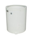 【貯水タンク-大型容器】モリマーサム樹脂 円筒型大型タンク・開放型 ホワイト OTM-1000　＜大型・重量商品＞ その1