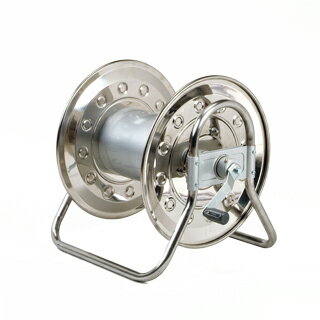 ハタヤ 大型ステンノホースリール 本体のみ 5分 (ホース内径15mm) SLD-0-5SJ ホースなし ステンレス製 園芸 ガーデニング 散水用品 庭 ベランダ おしゃれ 日本製 HATAYA ハタヤリミテッド