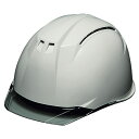 DICプラスチック 高機能ヘルメット AA11EVO-CS シールド付 ライトグレー/スモーク ライナー付 クリアバイザー 可変式アジャスター 飛来落下物用 墜...
