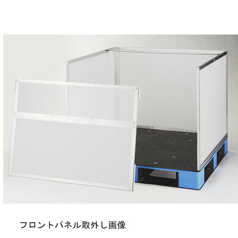 岐阜プラスチック工業 テクセル スリーブボックス SF透明タイプ パレット一体管理...