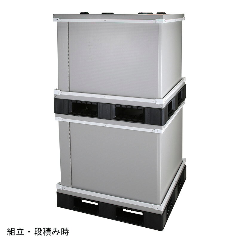 岐阜プラスチック工業 テクセル スリーブボックス SLタイプ パレット一体管理タイ...