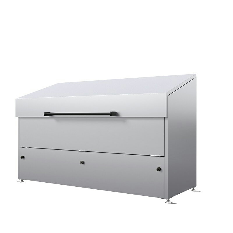 カイスイマレン ジャンボステン SUK1000 容量約1000L ステンレス 屋外 自治会 マンション アパート 町内会 ゴミ集積所 集積ステーション ダストボックス おしゃれ 物置