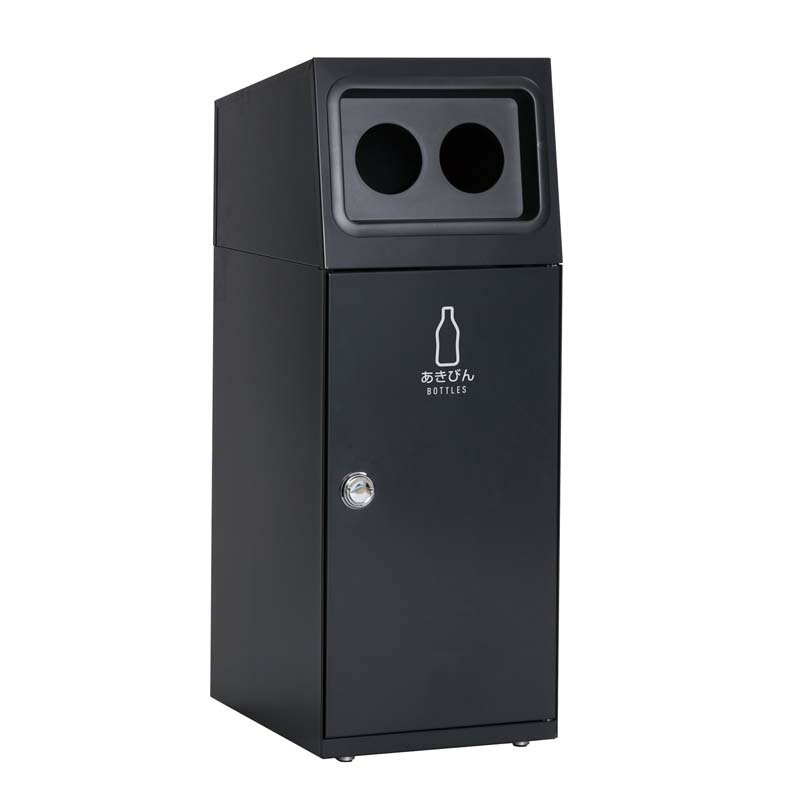 テラモト ニートSL アーバングレー あきびん用 47.5L 丸穴