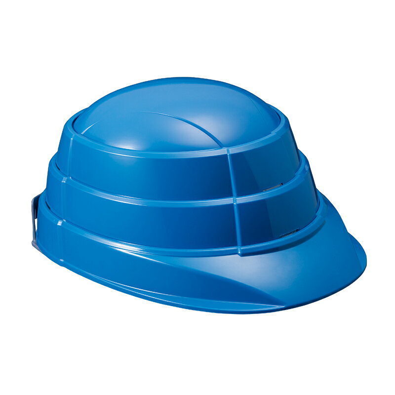 加賀産業 オサメット ブルー KGO-1-07-S 収縮式防災用ヘルメット ABS製