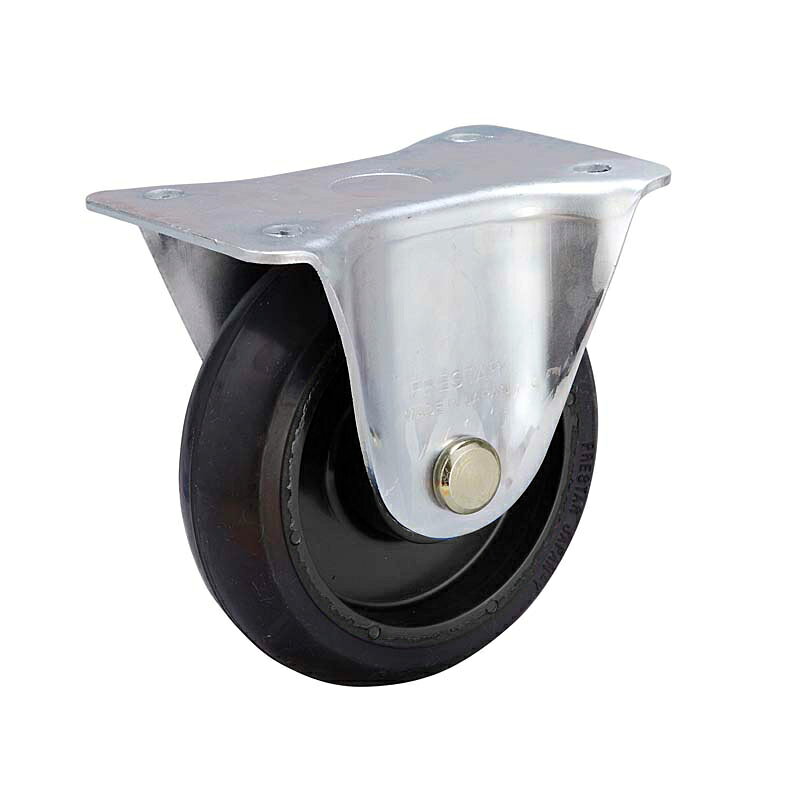 スリムカート用の取り替えキャスター。 車輪径130mm、固定キャスターです。 ※取り替え時には工具（12mmレンチ）が必要です。 部品対応商品 187129　スリムカート スタンダードタイプ ご注意 こちらは返品不可商品です。あらかじめご了承ください。 商品情報 車輪径 130mm 車輪幅 35mm キャスターの高さ 140mm キャスター取付けピッチ 56mm×100mm 重量 1.2kg 材質 スチール・ブタジェンゴム 製造国 日本 JANコード 4960517187099