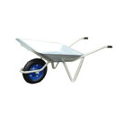 【運搬作業用品-一輪車】日本製一輪車 2才 浅型 パンクレス車輪付(猫ネコねこ車) <大型・重量商品> - 金象本舗楽天市場店