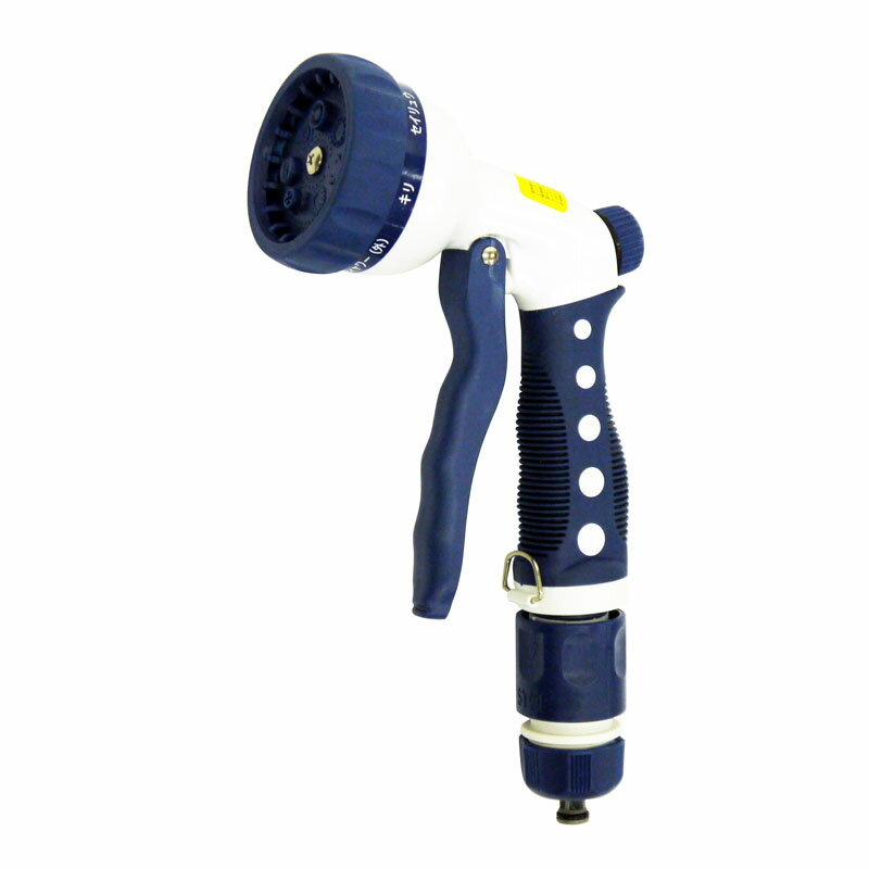 PC フロントレバーノズル ブルー 散水 水やり 水流 7パターン 園芸 ガーデニング 散水用品 庭 ベランダ..