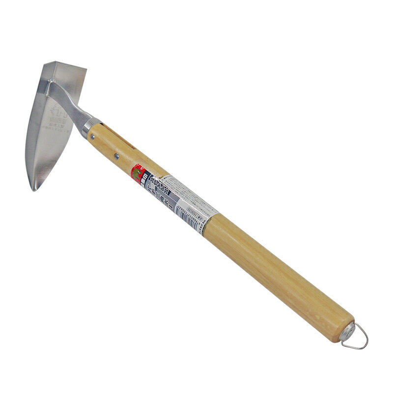 金象 ステンレス 片手三角ホー 柄付 草削り 除草 草刈り 農作業 家庭菜園 園芸 ガーデニング 道具 草む..