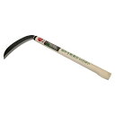 宝長久寛文作 両刃中厚鎌 鋼付 180mm 草刈り鎌 除草鎌 カマ かま 除草 雑草 農業 園芸 ガーデニング 家庭菜園 道具 庭 畑 田んぼ 浅香工業
