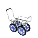 ハラックス 愛菜号 アルミ製ハウスカー (タイヤ幅調整タイプ) CH-1300 ノーパンクタイヤ