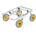ハラックス ウエコロ 定植用作業台車 UK-15 ノーパンクタイヤ(4)