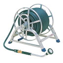 ハラックス マキ太郎 アルミ製 ホース巻取器 φ15mm水道ホースセット WS-15-50