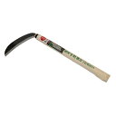 宝長久寛文作 両刃中厚鎌 鋼付 165mm 草刈り鎌 除草鎌 カマ かま 除草 雑草 農業 園芸 ガーデニング 家庭菜園 道具 庭 畑 田んぼ 浅香工業
