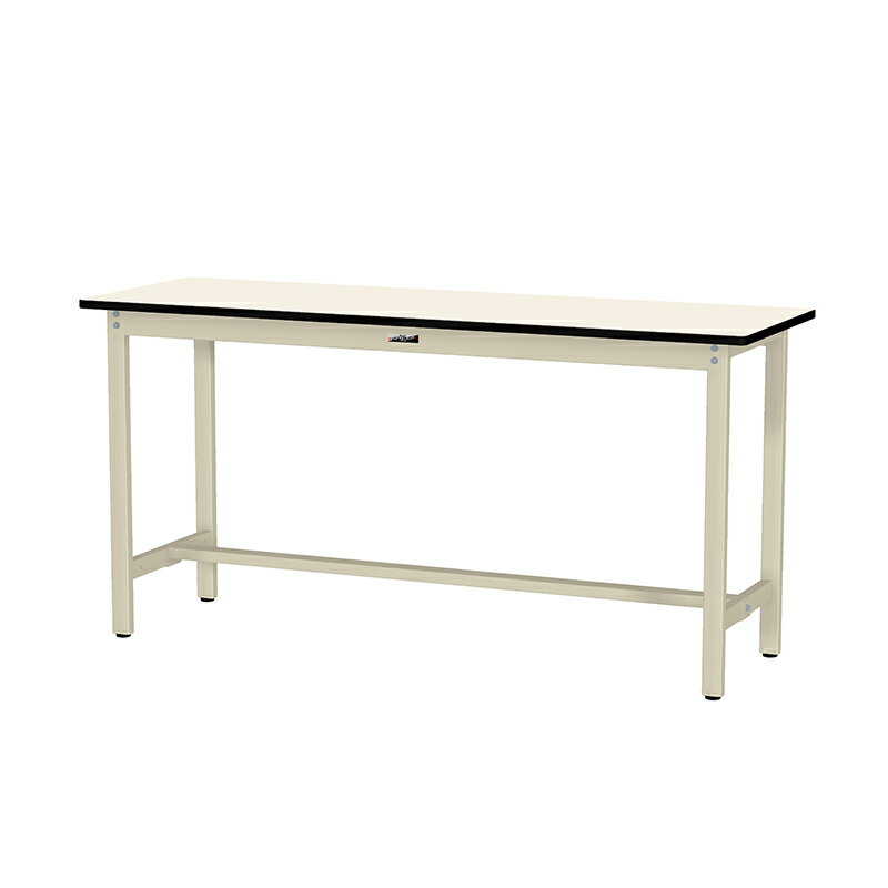 山金工業 ワークテーブル300シリーズ 均等耐荷重300kg 固定式 H900mm 塩ビシート天板 SWRH-1860-II(4)