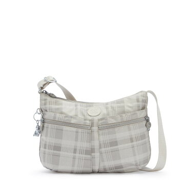 キプリング公式 ショルダーバッグ IZELLAH(Soft Plaid) K12592F42 ベーシックプラス　コレクション