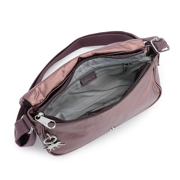 キプリング 公式 ショルダーバッグ EARTHBEAT S(Metallic Plum) K1430334J