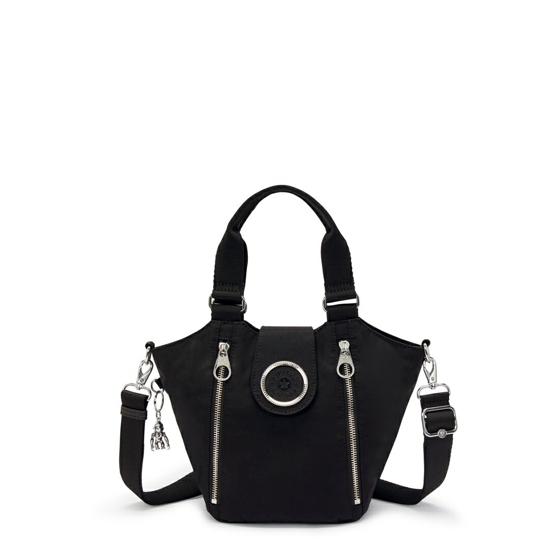 キプリング 公式 トートバッグ RECICELY S(Black Spice) リシセリエス(ブラックスパイス) KI38565JB チャーム コレクション