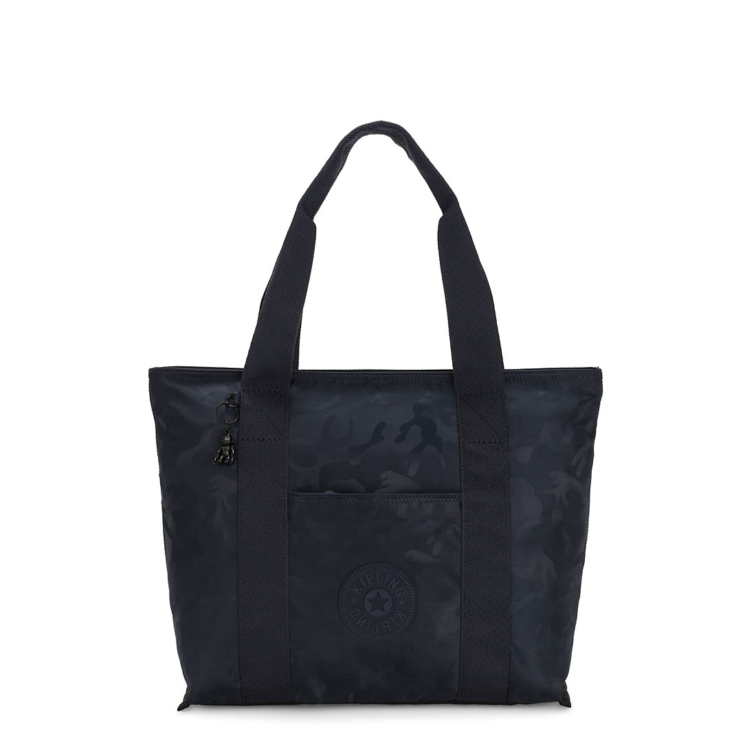 キプリング 公式 トートバッグ ERA M(Satin Camo Blue) KI506853I 期間限定価格8/10まで