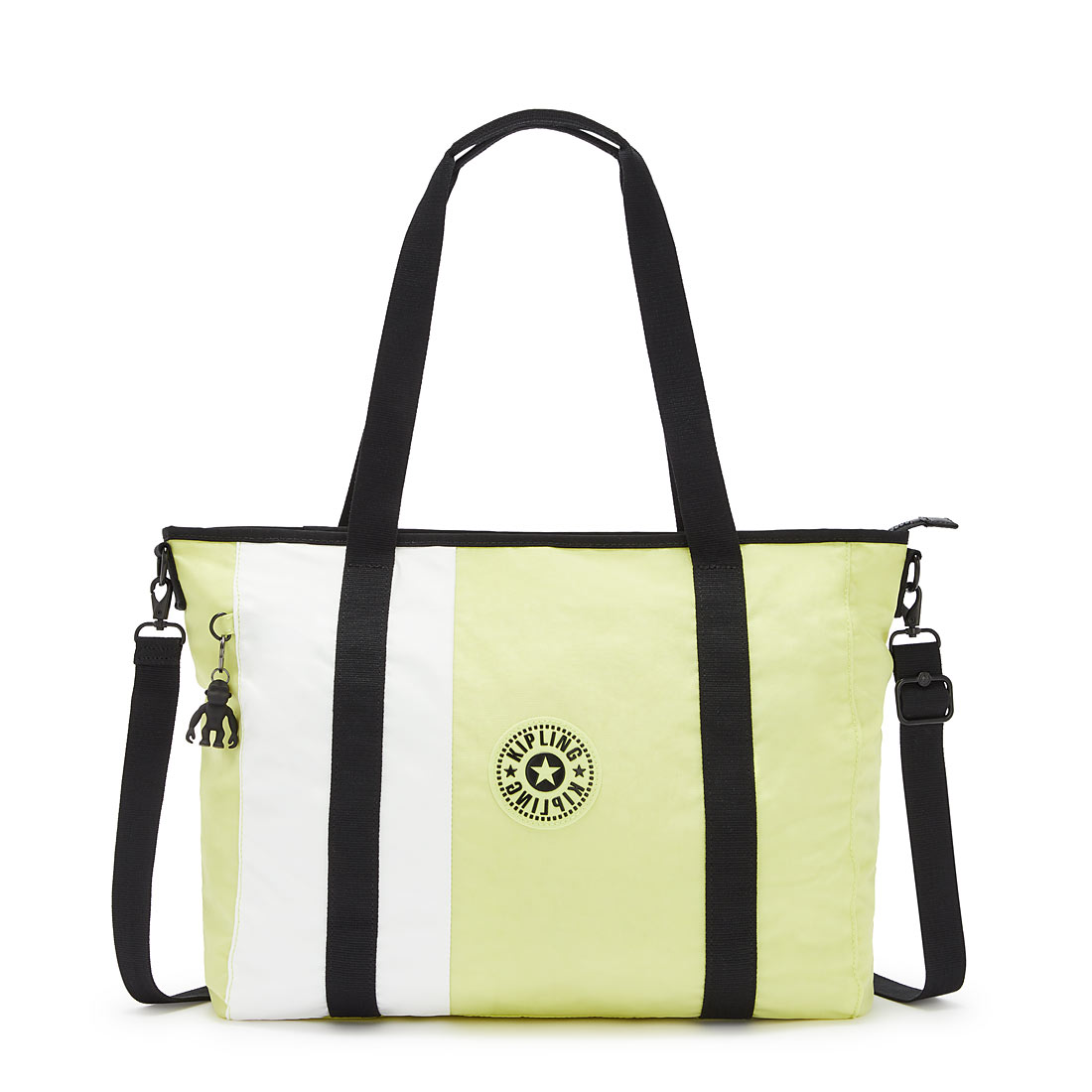 キプリング 公式 トートバッグ ASSENI(Lime Green Bl) アセニ(ライムグリーンブロック) KI5072U40 アクティブ コレクションのサムネイル