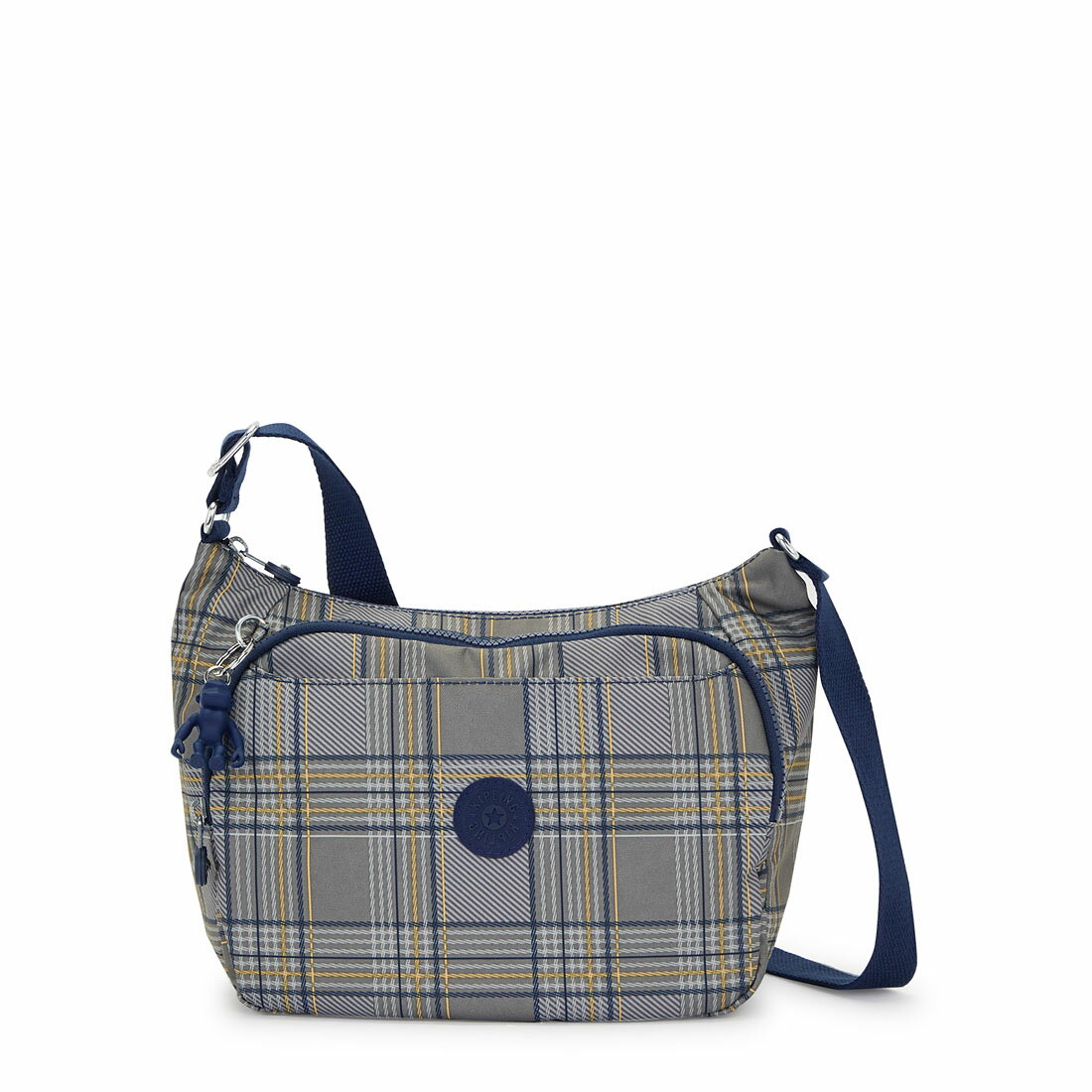 キプリング 公式 ショルダーバッグ CAI(Blue Grey Plaid) カイ(ブルーグレイプレイド) KI7306S6Z 　期間限定価格 2025/3/30 まで