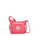 キプリング 公式 ショルダーバッグ GABBIE MINI(Lively Pink) Barbie x kipling ギャビーミニ(ライブリーピンク) KI7512B1R バービーコレクション