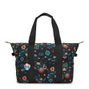 キプリング 公式 ボストンバッグ ART M(FK Floral) Kipling x Frida Kahlo アートエム(フリーダカーロフローラル) KI78303NF フリーダ・カーロコレクション