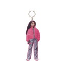 キプリング 公式 アクセサリー BARBIE KEYHANGER(Lively Pink) Barbie x kipling バービーキーハンガー(ライブリーピンク) KI7993B1R バービーコレクション