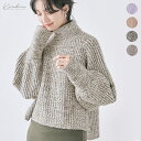 【OUTLET SALE】ニット《ミックスヤーンタートルニット 全4色》 レディース トップス カラーニット ミックスニット ニュアンスカラー 杢 メランジ /...